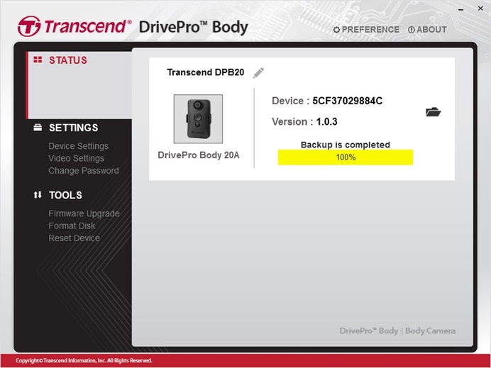 PCアプリDrivePro Body Toolbox