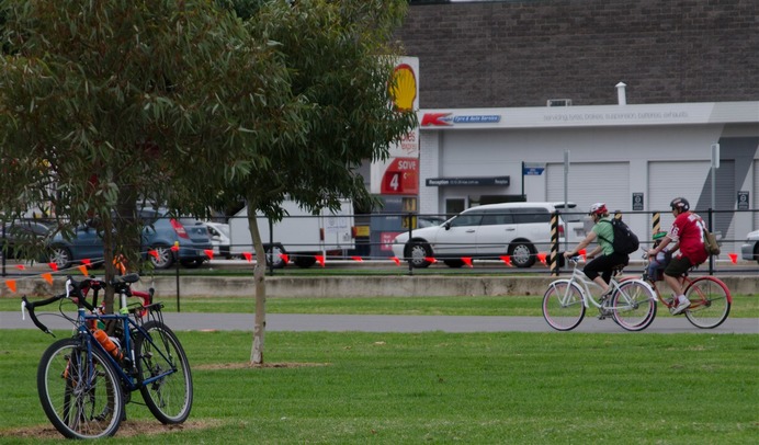 自転車のある風景 from Adelaide, SA