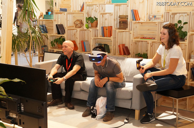 PS VRの体験展示も好調