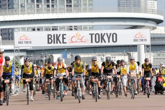 東京都心の名所を周遊するサイクリングイベント「BIKE TOKYO 2016」