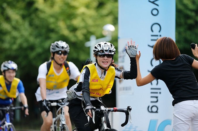 東京都心の名所を周遊するサイクリングイベント「BIKE TOKYO 2016」