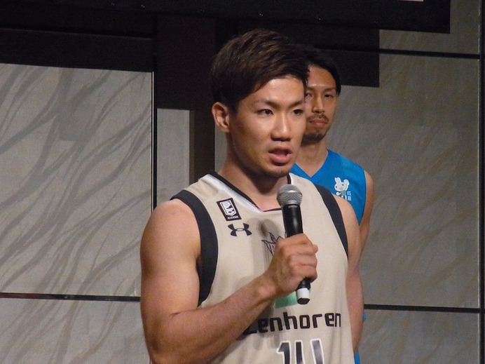 田臥勇太「引っ張っていきたい」Bリーグ開幕に向け