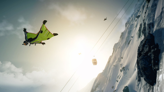 エクストリームスポーツ『STEEP』国内発売日決定！アルプスが広大な遊び場に