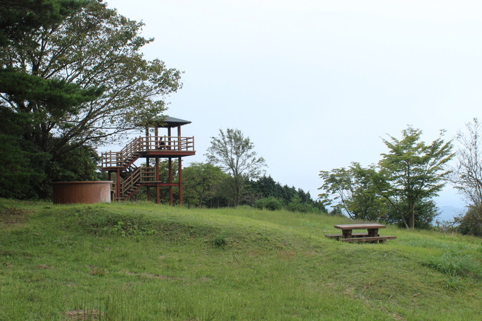 山頂の展望台