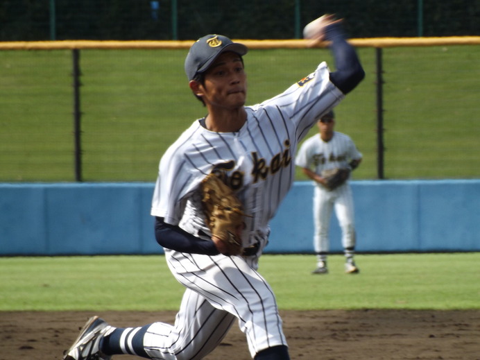 東海大・横川君（2年・日南学園）