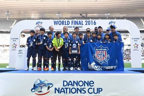U-12国際サッカー大会のダノンネーションズカップ、日本代表のヴァンフォーレ甲府U-12が準優勝