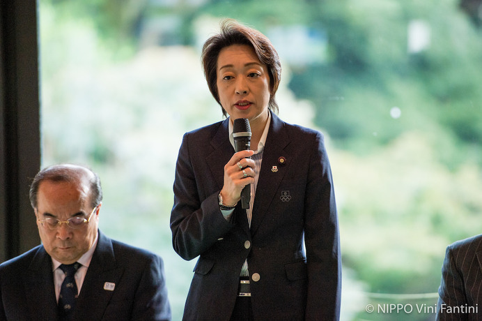 日本自転車競技連盟の橋本聖子会長