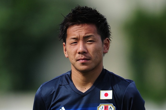 サッカー日本代表の井手口陽介 参考画像（2016年5月27日）