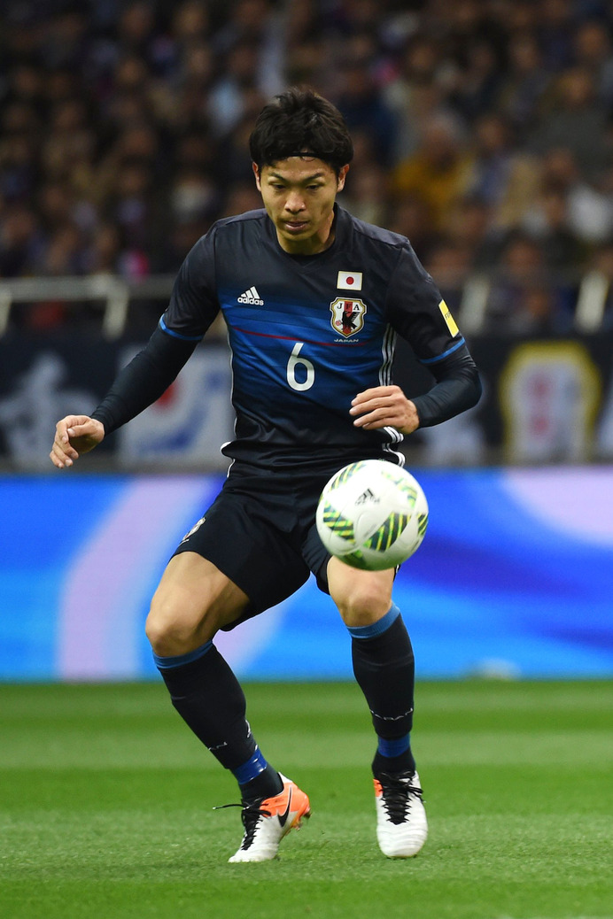 サッカー日本代表の森重真人 参考画像（2016年3月29日）