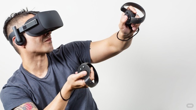 OculusVR社のOculus Rift。プレイステーションVR以上の性能が特徴