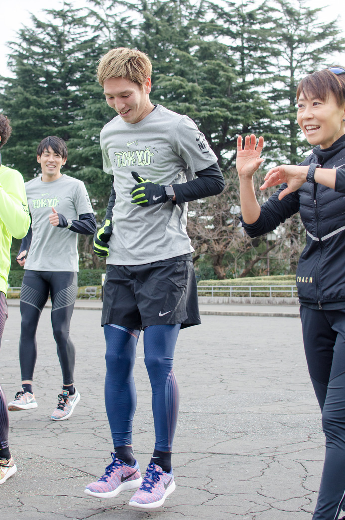 原口元気 太田宏介 ナイキと一緒に表参道をランニング Nrcセッションに参加 11枚目の写真 画像 Cycle やわらかスポーツ情報サイト