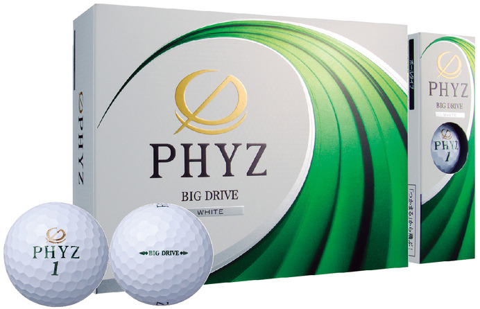 飛距離と打感にこだわったゴルフボール「NEW PHYZ」発売