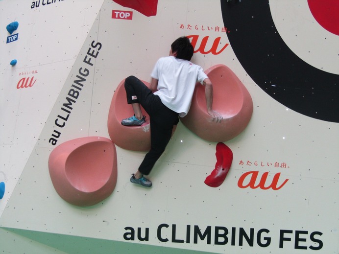 スポーツクライミング体験イベント『au CLIMBING FES』（2017年1月20日）