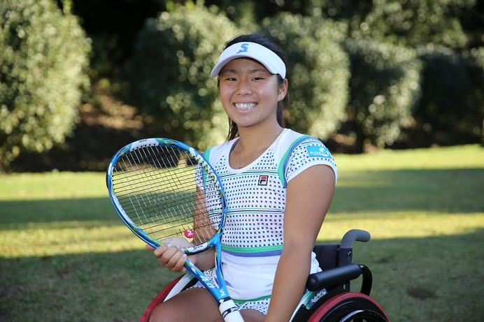 上地結衣、全豪オープン車いすテニス女子シングルスで初優勝