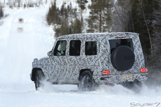 メルセデス AMG G63スクープ写真