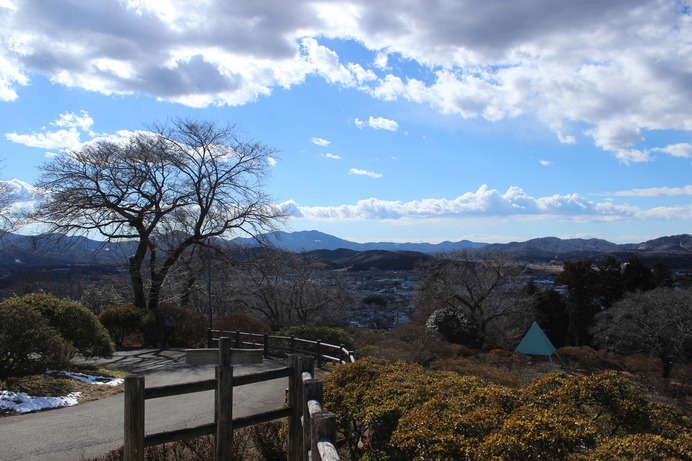 富士山の頂上は見晴らしがいい。