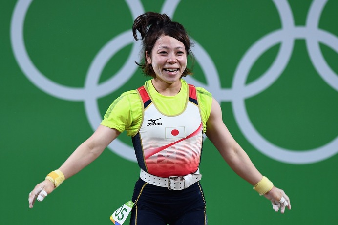三宅宏実が銅、女子重量挙げ48キロ級で2大会連続メダル…リオ2016