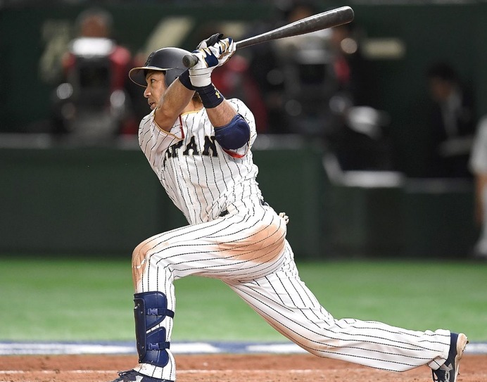 松田宣浩がWBC開幕戦で4安打4打点の大暴れ（2017年3月7日）