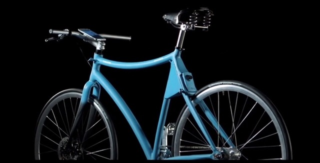 スマートフォンと連動した“スマート自転車”「Samsung Smart Bike」