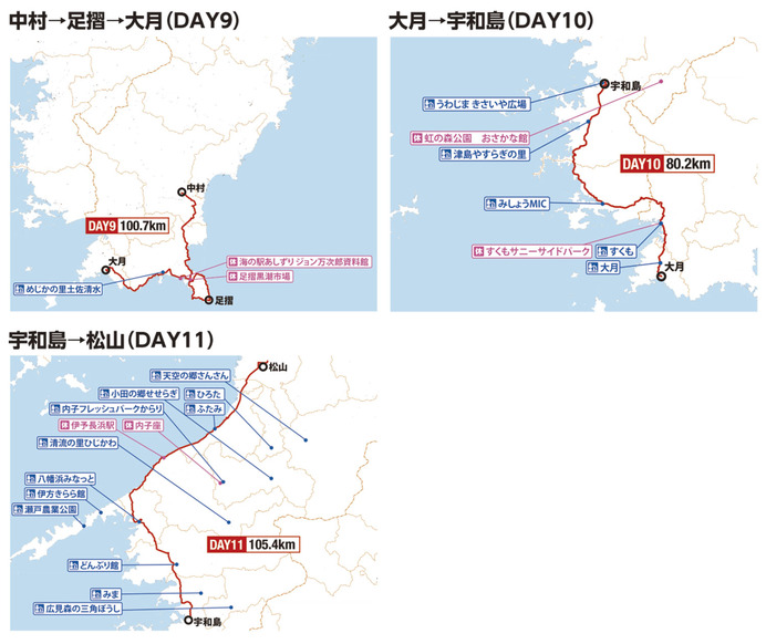 愛媛県、サイクリングルート「四国一周1000キロルート」発表