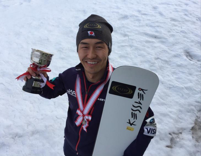 スノーボード・アルペン日本代表の斯波正樹、全日本スキー選手権スノーボード競技で優勝