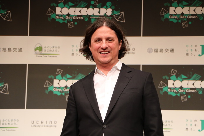 RockCorps co-founder and CEOのスティーブン・グリーン氏