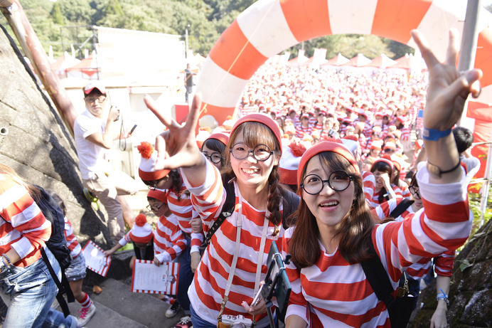 ウォーリーの落し物を探すファンラン「ウォーリーラン 東京」6月開催