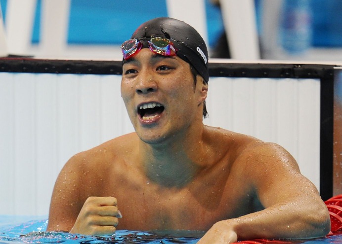 ゲストとして登場予定 元競泳の立石諒 参考画像（2012年8月1日）