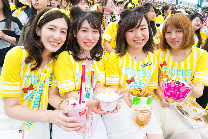 阪神タイガース女性ファンが集合 Toraco Day に約5万人が来場 8枚目の写真 画像 Cycle やわらかスポーツ情報サイト
