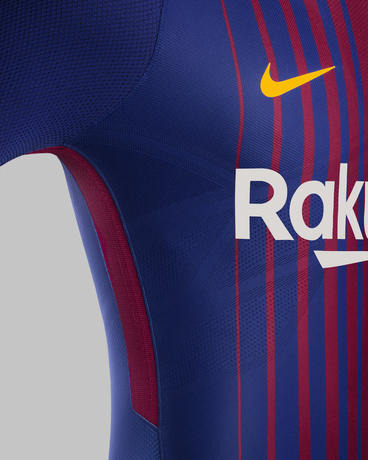 ナイキ、レッドとブルーの新ストライプを採用した「FCバルセロナ ホームキット」発売
