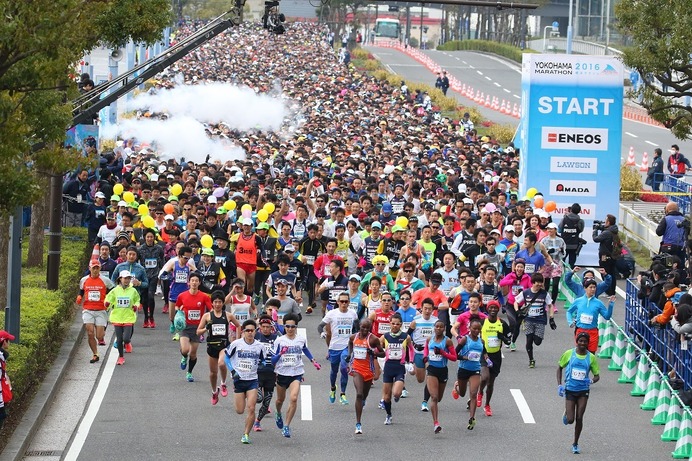 「横浜マラソン2017」エントリー数7万人超え…フルマラソンの倍率は2.7倍