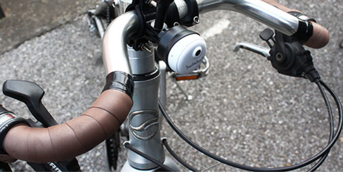 スイッチ無しで録画できる自転車用小型カメラ「Switcha!」発売