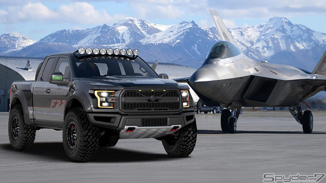 フォード F150 ラプター とステルス戦闘機F-22