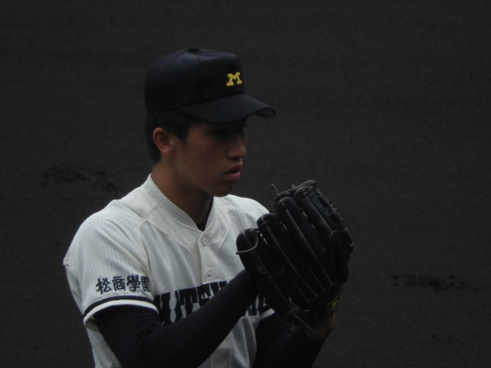 松商学園・青柳真珠君_