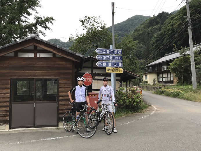 旧道を走ればのんびりとしたサイクリングが楽しめる