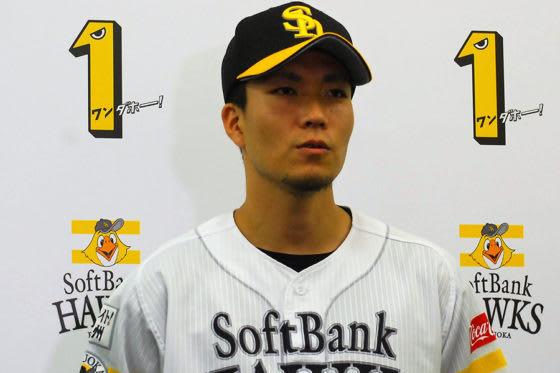 ソフトバンク・千賀滉大【写真：藤浦一都】