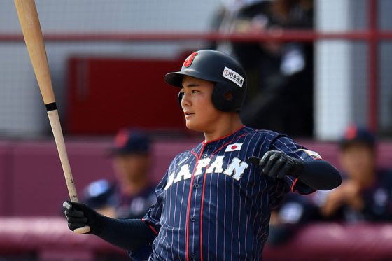 日本ハムが交渉権を獲得となった侍ジャパンU-18でも活躍した清宮幸太郎【写真：Getty Images】