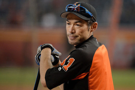 マーリンズからFAとなったイチロー【写真：Getty Images】