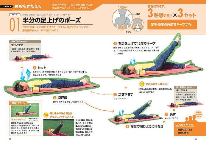 サッカーに特化したヨガ本「サッカー選手のパフォーマンスを高めるヨガ」発売