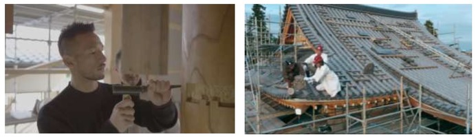 中田英寿が寺の建て替え作業を体験！ウェブ動画「宮大工になります。」公開
