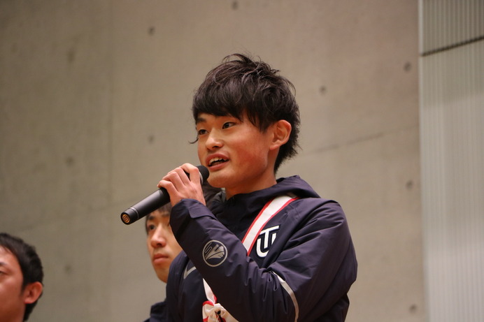 1区・西山和弥選手（1年）