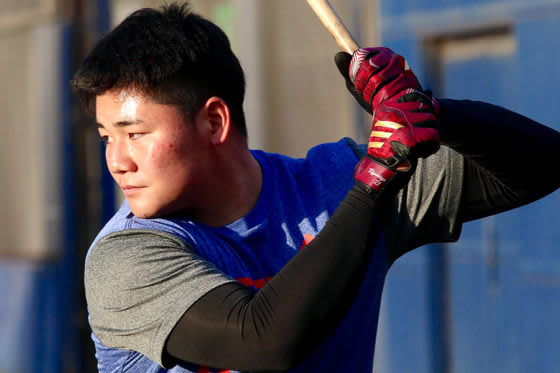 日本ハム・清宮幸太郎【写真：石川加奈子】