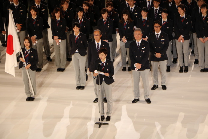 平昌五輪日本代表選手団結団式・壮行会（2018年1月24日）