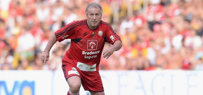 64歳のジーコ、慈善試合で披露した「スルーパス」が凄まじい