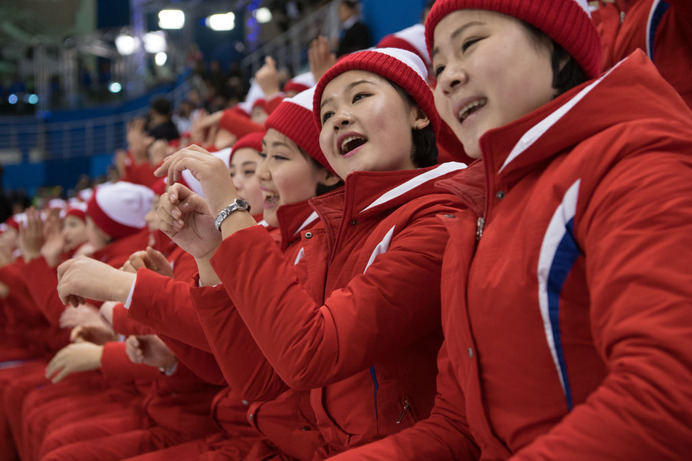 朝鮮民主主義人民共和国（北朝鮮）の女性応援団
