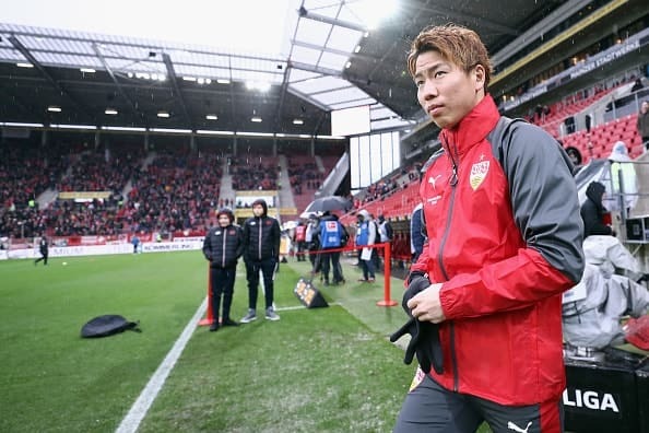 シュツットガルトで苦戦する浅野　photo/Getty Images