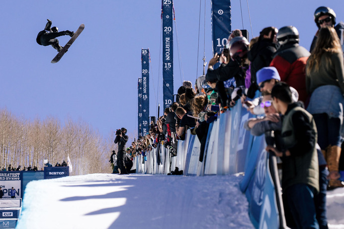 平野歩夢、岩渕麗楽らが出場するスノーボード競技会「BURTON US OPEN」開催