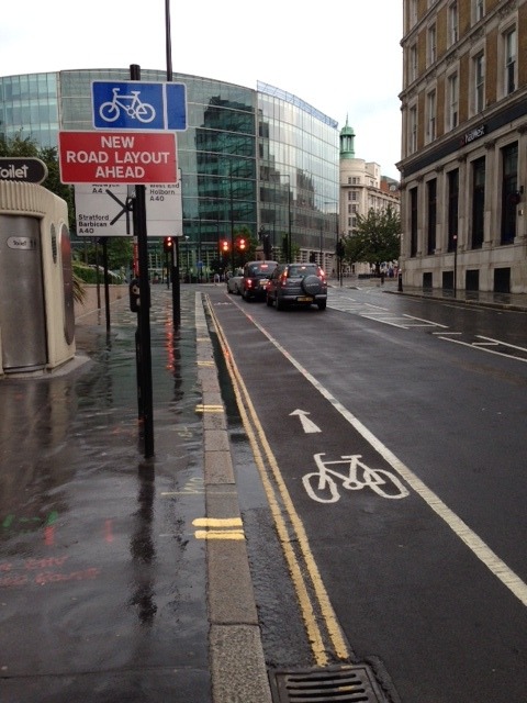 ロンドンで整備が進む自転車専用道