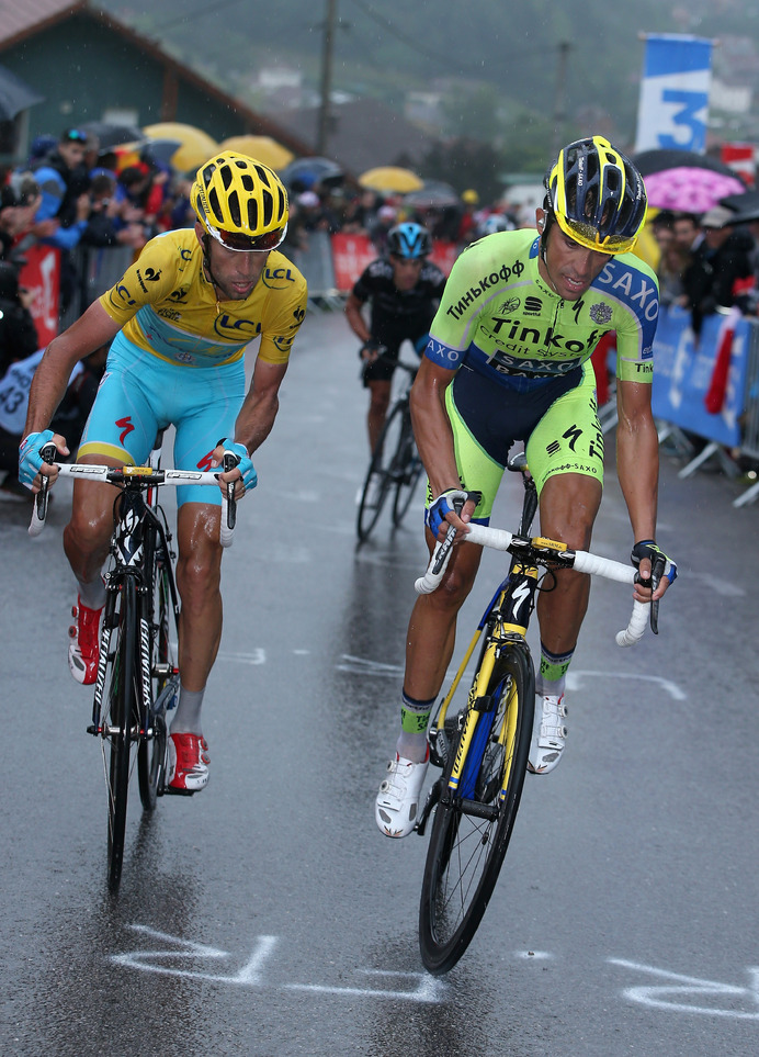ニーバリ対コンタドール（ツール・ド・フランス14、第8ステージ）参考画像