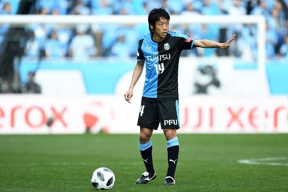 試合を決定づけるゴールを挙げた中村憲剛 photo/Getty Images